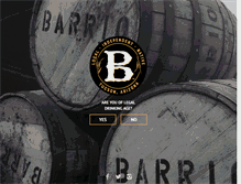 Tablet Screenshot of barriobrewing.com